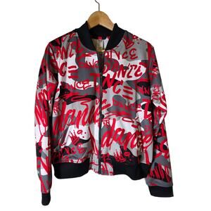 BALERA Dancewear Hip Hop 90s Style Full Zip Dance Track Jacket SZ M